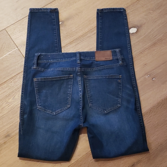 Madewell jeans 9" high riser skinny skinny 26 - Picture 6 of 9
